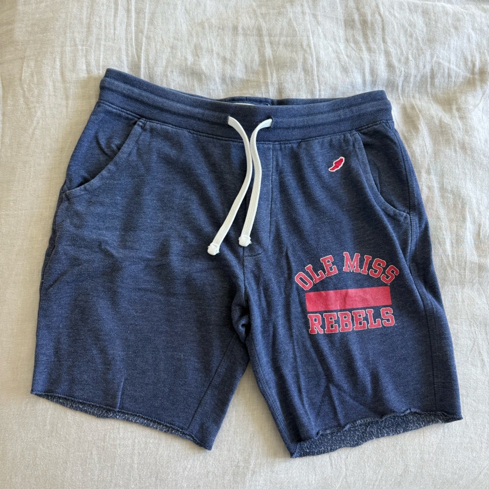 League Navy Blue Athletic Shorts